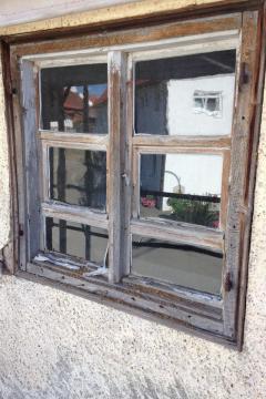 Sprossenfenster vorher
